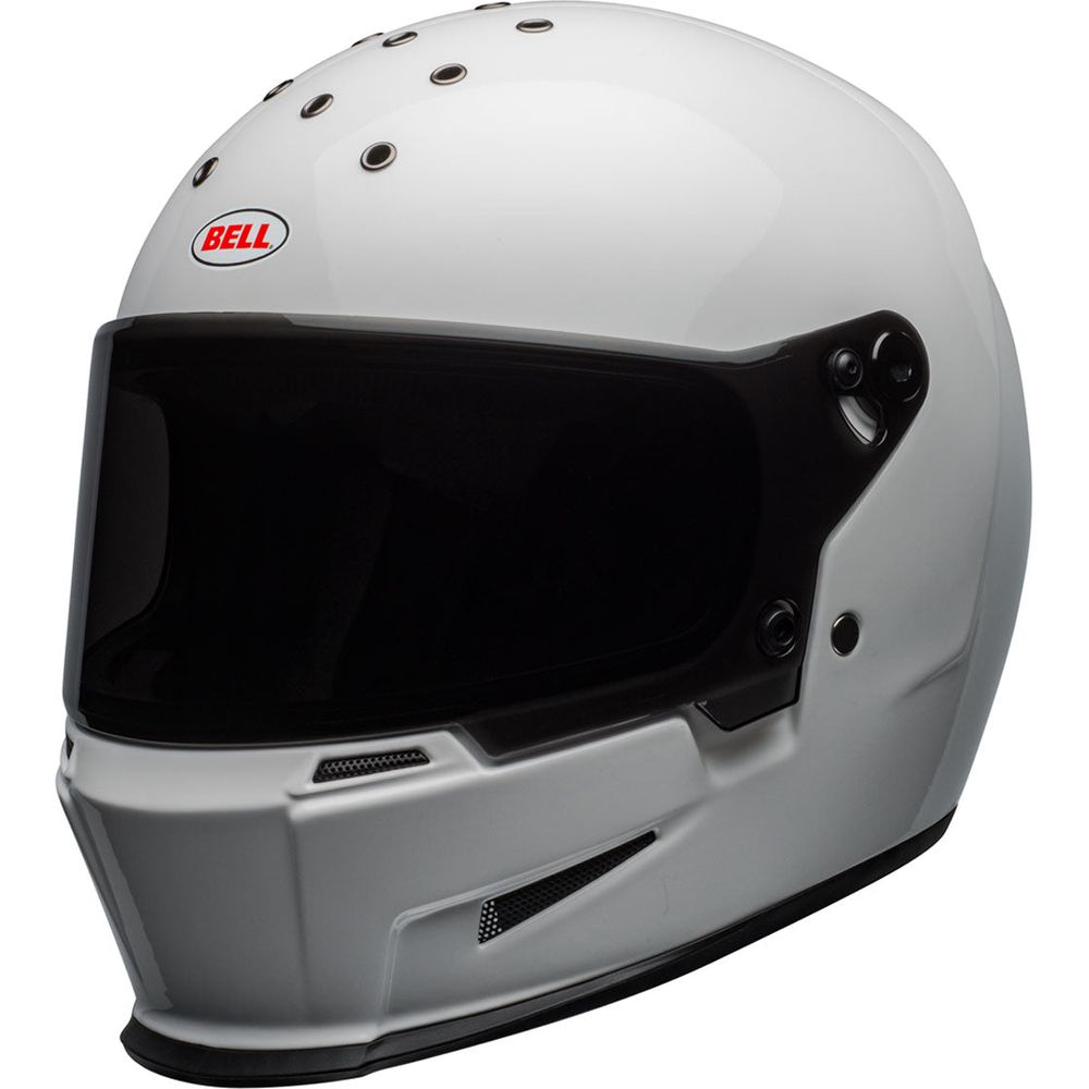 Bell Eliminator Solid Full Face Helmet Gloss White