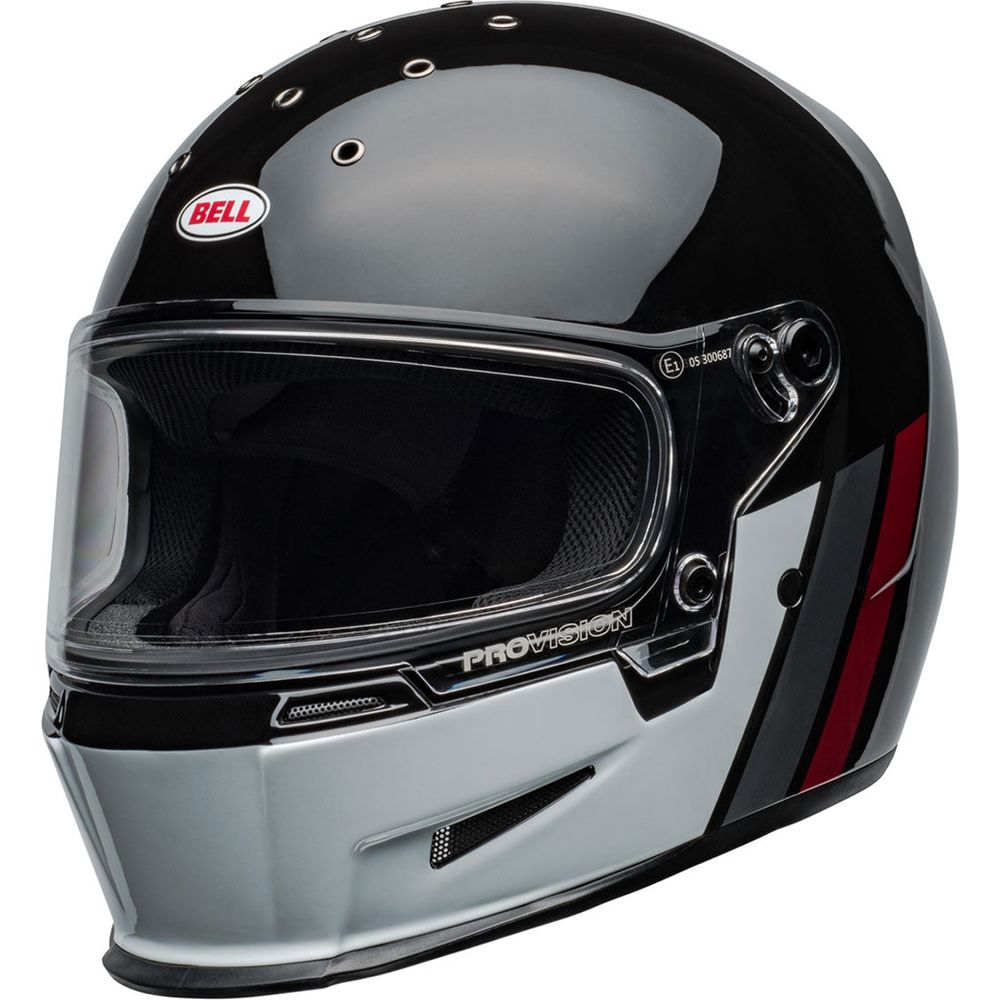 Bell Eliminator GT Full Face Helmet Gloss Black / White