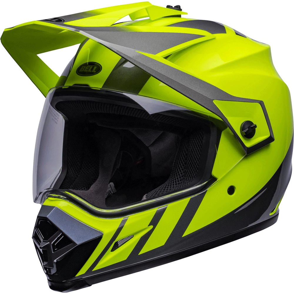 Bell MX-9 Adventure MIPS Helmet Hi-Viz Yellow / Grey