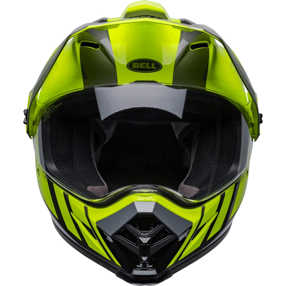 Bell MX-9 Adventure MIPS Helmet Hi-Viz Yellow / Grey