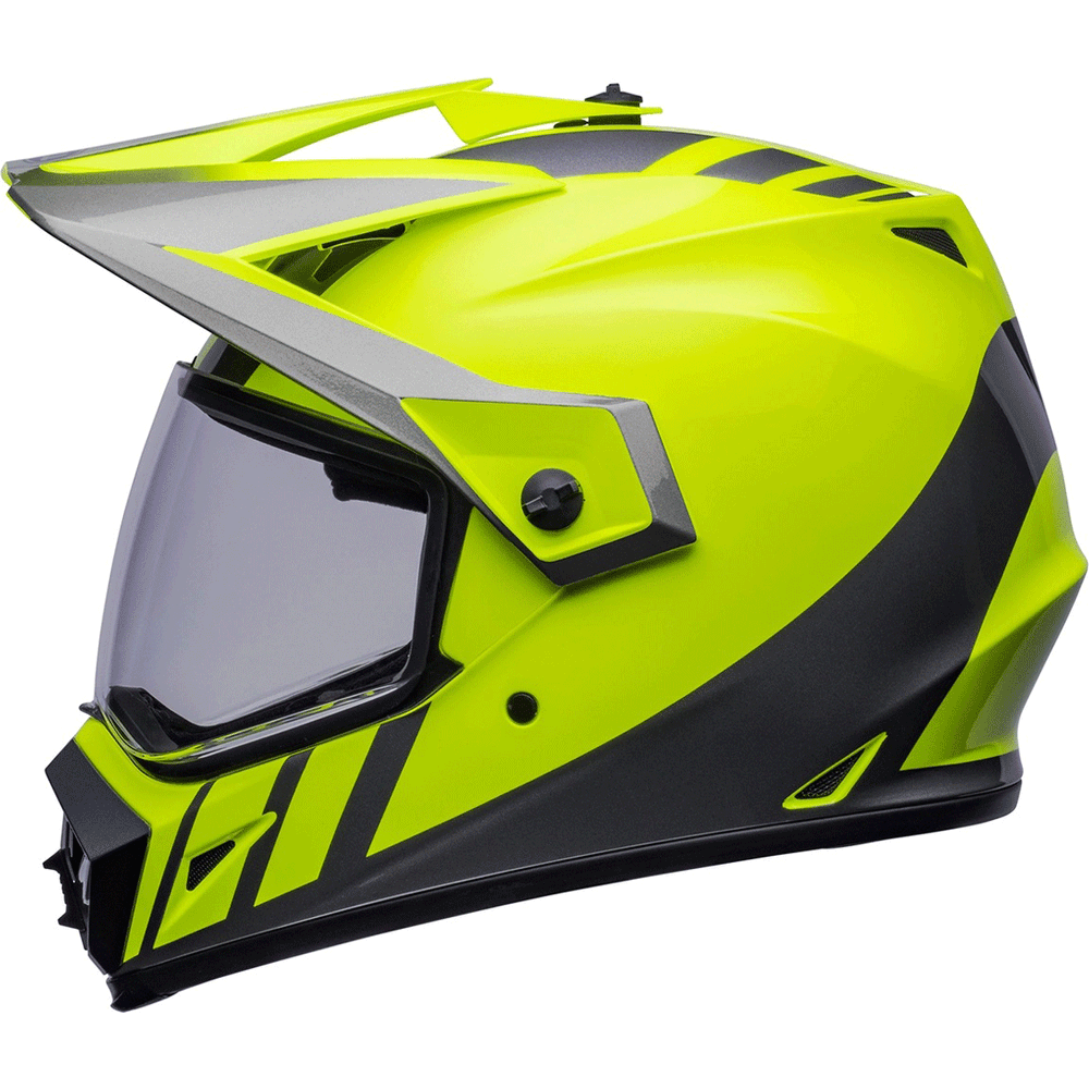 Bell MX-9 Adventure MIPS Helmet Hi-Viz Yellow / Grey