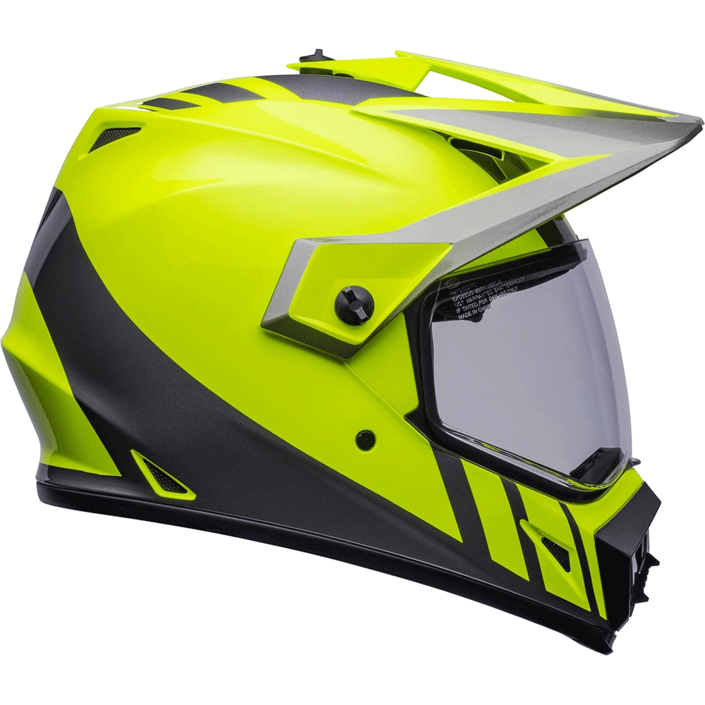 Bell MX-9 Adventure MIPS Helmet Hi-Viz Yellow / Grey