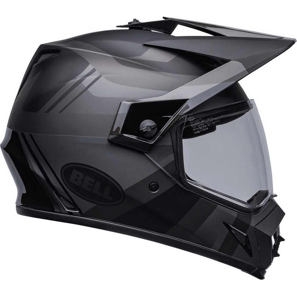 Bell MX-9 Adventure MIPS Maurauder Blackout Helmet Matt / Gloss Black - FREE UK Shipping, FREE 365 Day Returns | Moto Central