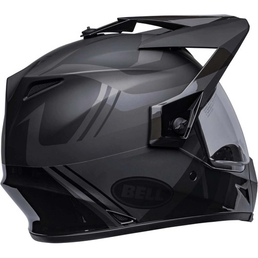 Bell MX-9 Adventure MIPS Maurauder Blackout Helmet Matt / Gloss Black - FREE UK Shipping, FREE 365 Day Returns | Moto Central