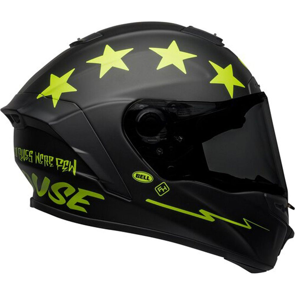 Bell Street Star DLX MIPS Fasthouse Full Face Helmet Hi-Viz Green / Matt Black