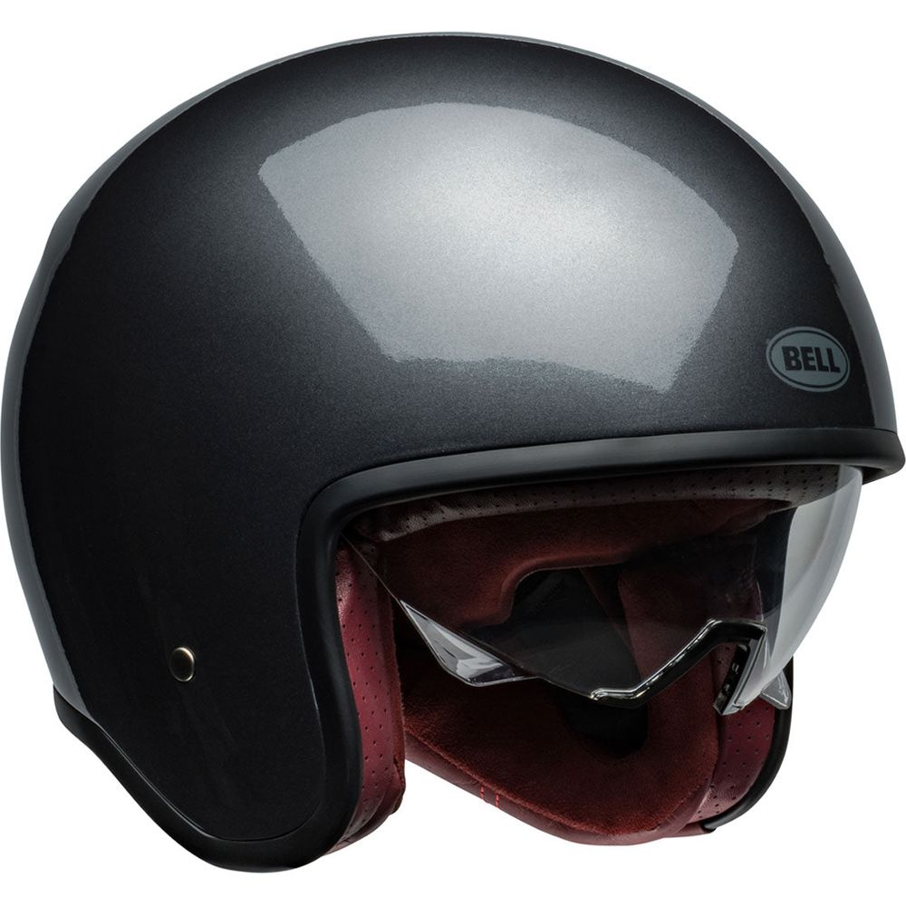 Bell TX501 Solid Open Face Helmet Starship Grey