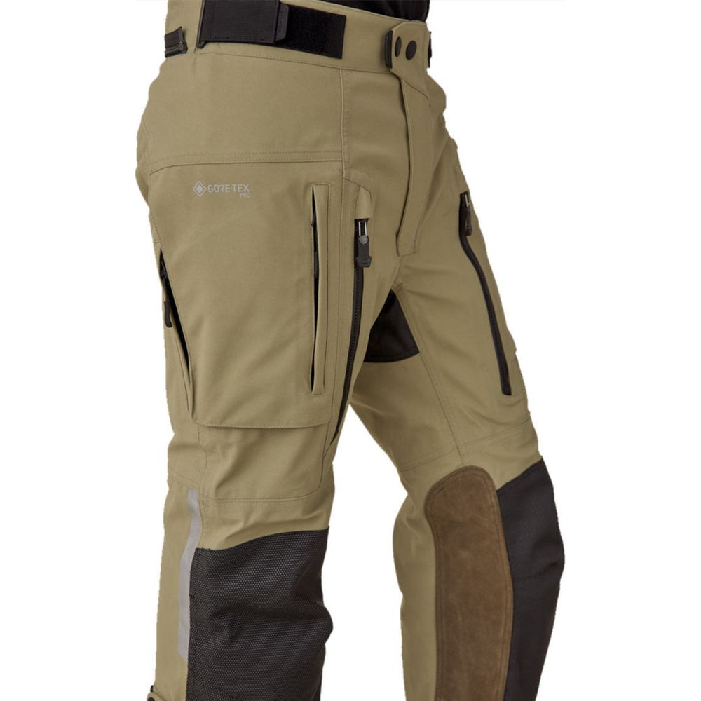 Belstaff Long Way Up Gore-Tex Pro Trouser Dark Sand - FREE UK Shipping, FREE 365 Day Returns | Moto Central