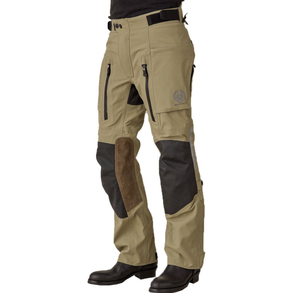 Belstaff Long Way Up Gore-Tex Pro Trouser Dark Sand - FREE UK Shipping, FREE 365 Day Returns | Moto Central