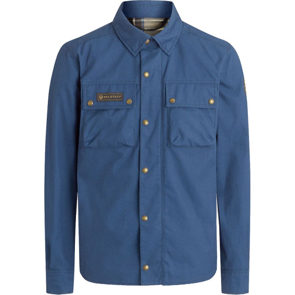 Belstaff Mansion Riding Shirt Insignia Blue