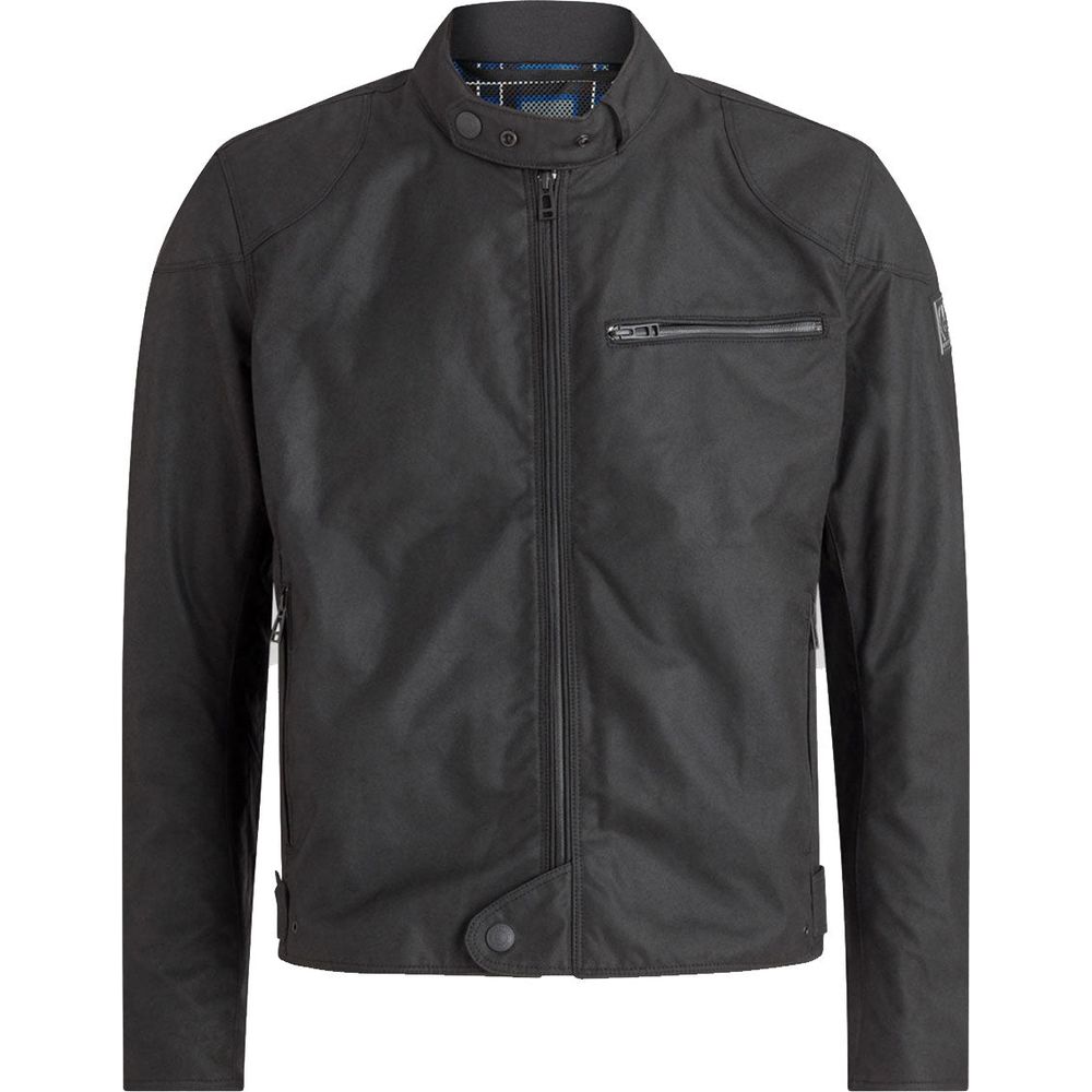 Belstaff Stealth Ariel Waxed Cotton Jacket Black