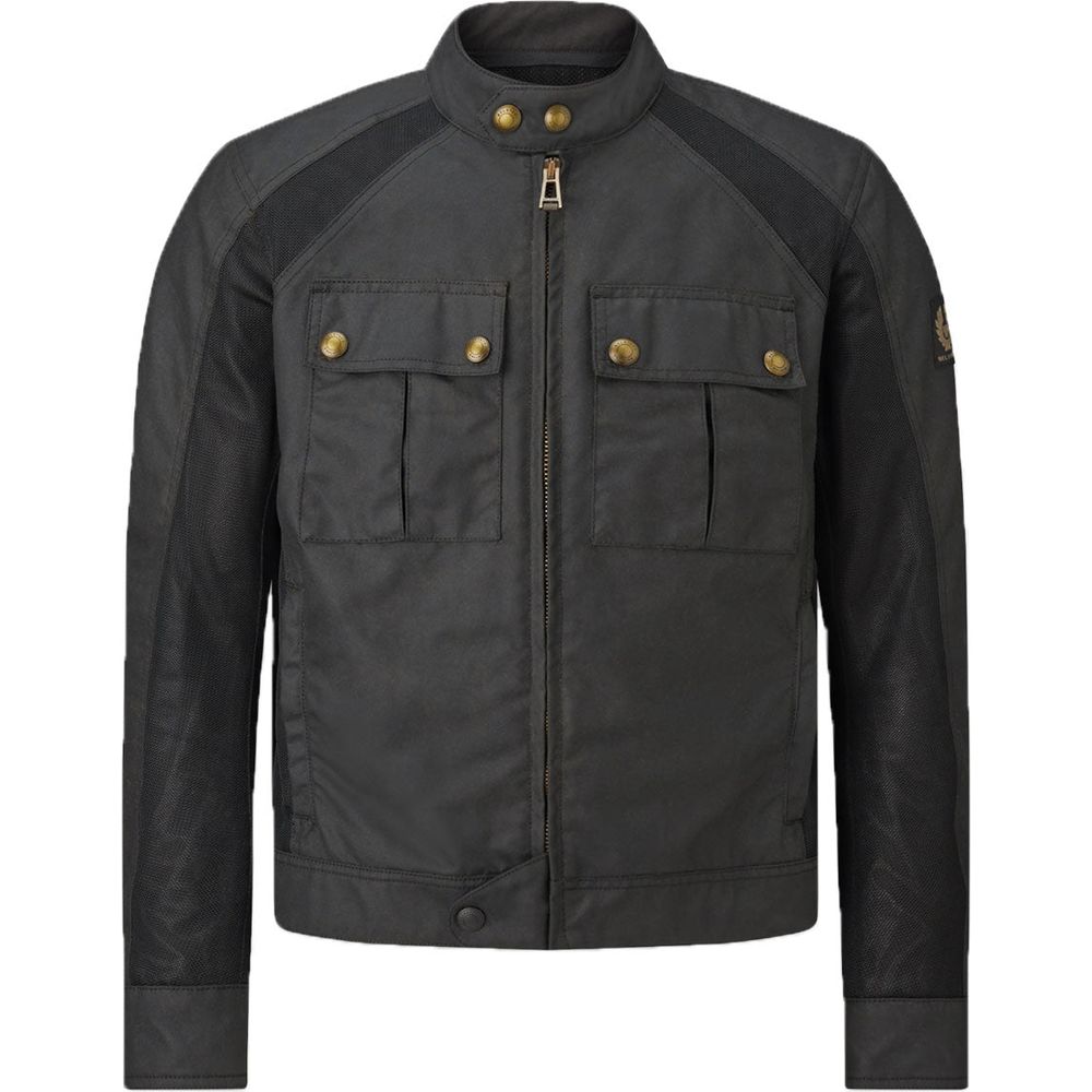 Belstaff Temple Technical Waxed Cotton Jacket Black