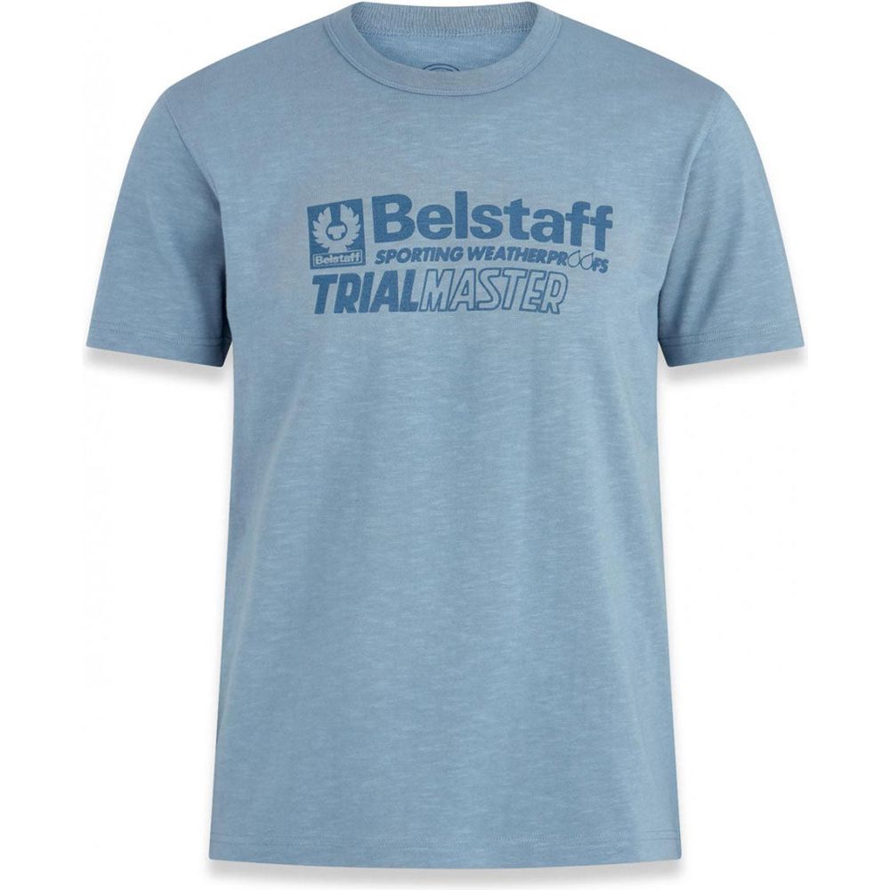 Belstaff Trialmaster Graphic T-Shirt Light Indigo Blue