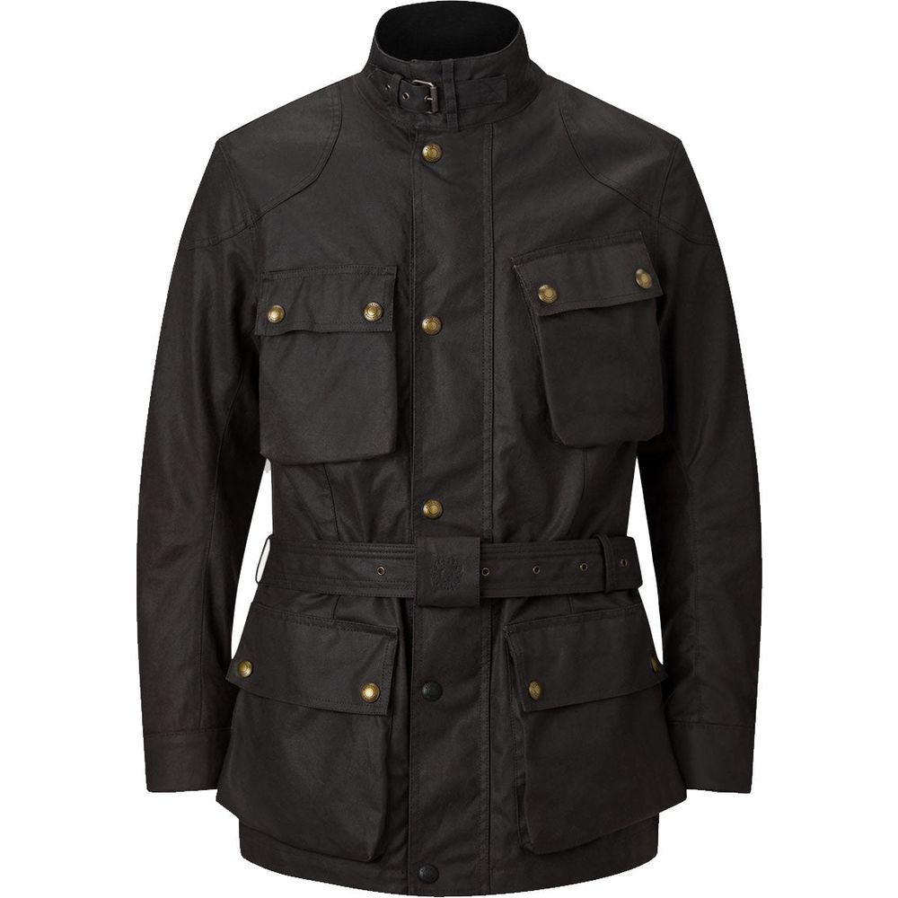 Belstaff Trialmaster Waxed Cotton Jacket Black