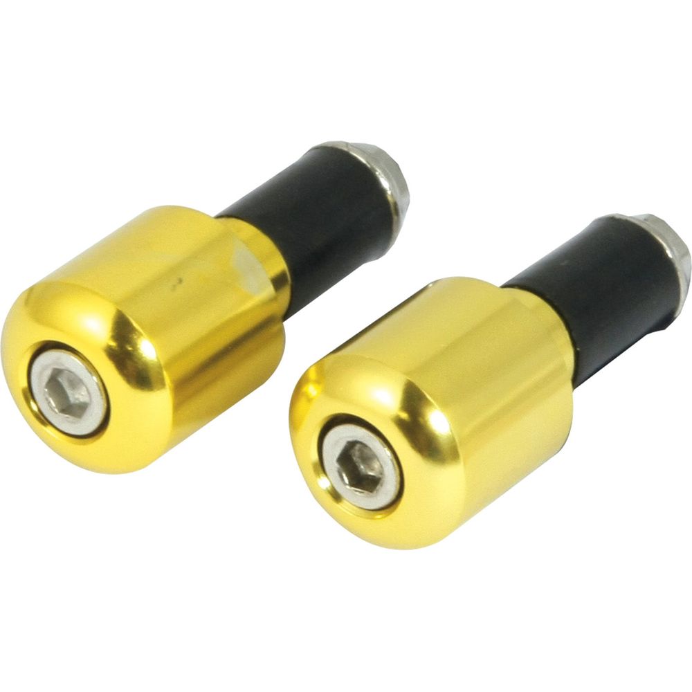 Bike It Slim Bar End Weights Gold