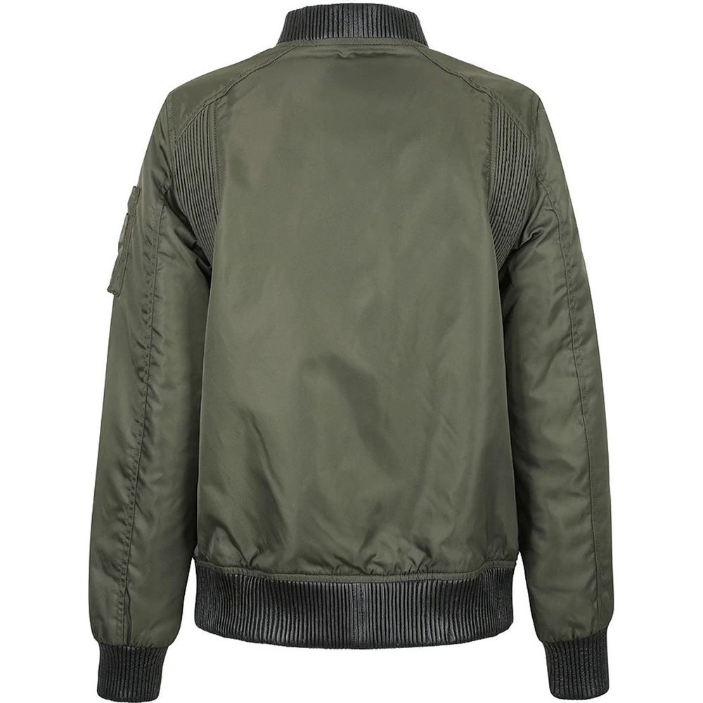 Black Arrow Glory Bomber Ladies Textile Jacket Green