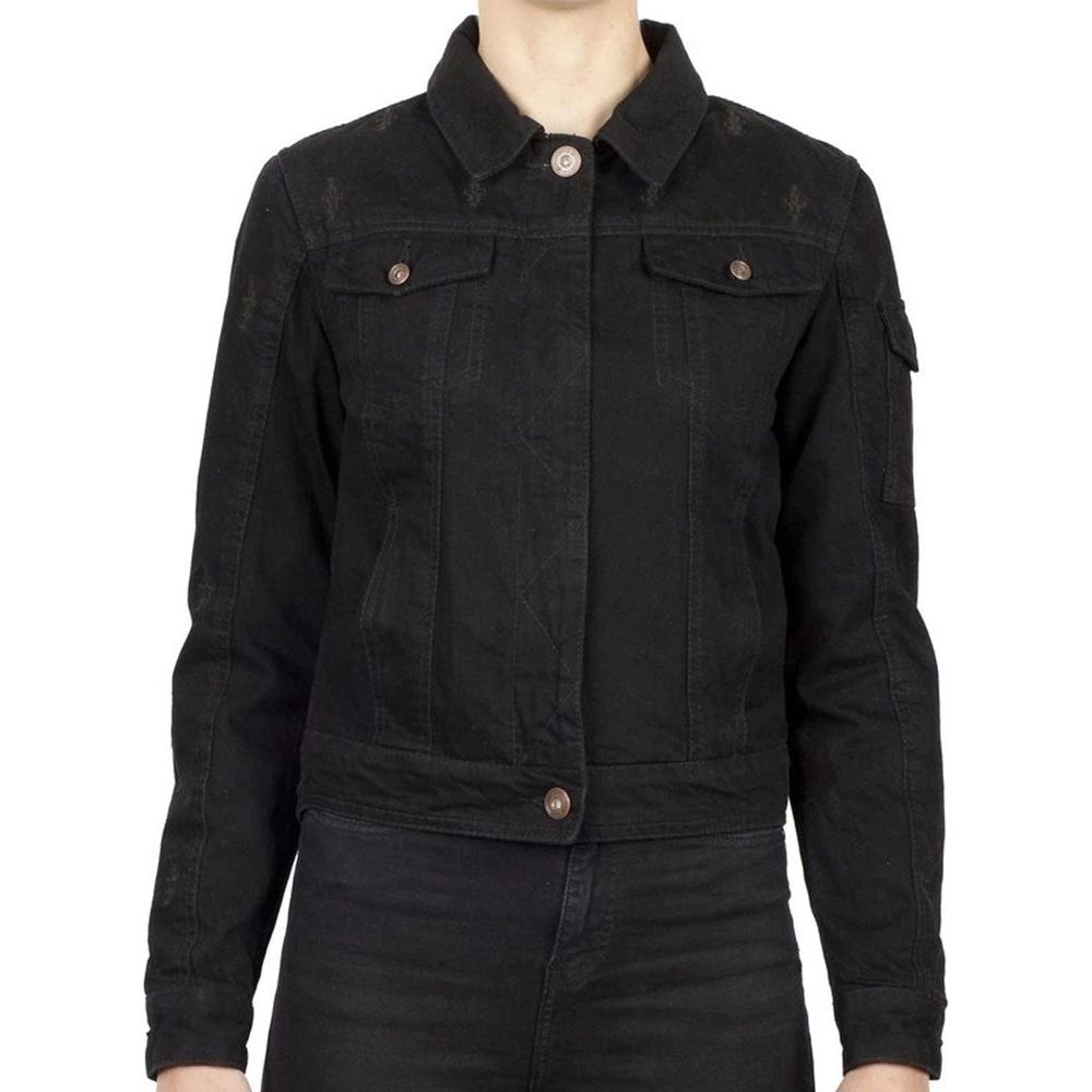 Black Arrow Nowhere Bound Ladies Denim Jacket Black