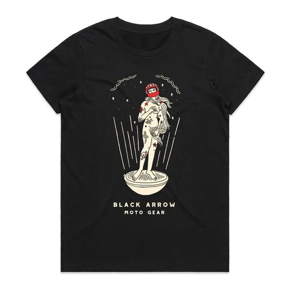 Black Arrow Venus Ladies T-Shirt Black