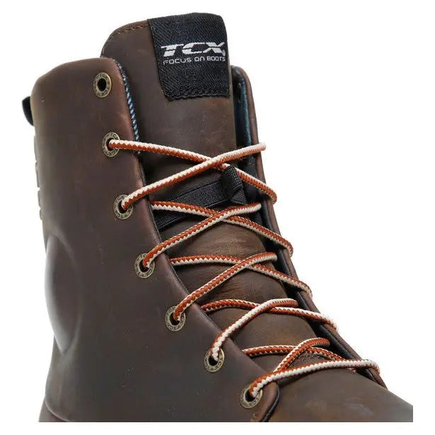 TCX Blend 2 Waterproof Boots Brown - FREE UK Shipping, FREE 365 Day Returns | Moto Central