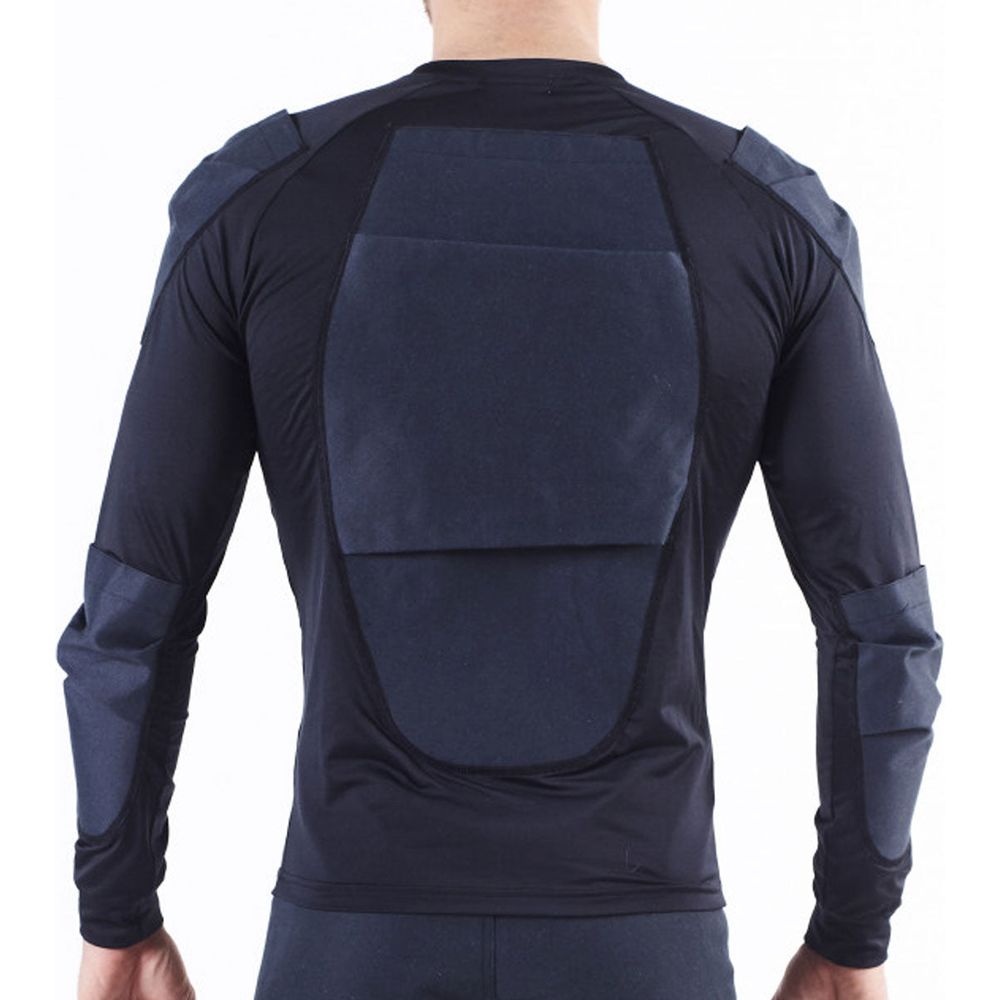 Bowtex Essential Poly / Aramid Base Layer Shirt Black - FREE UK Shipping, FREE 365 Day Returns | Moto Central