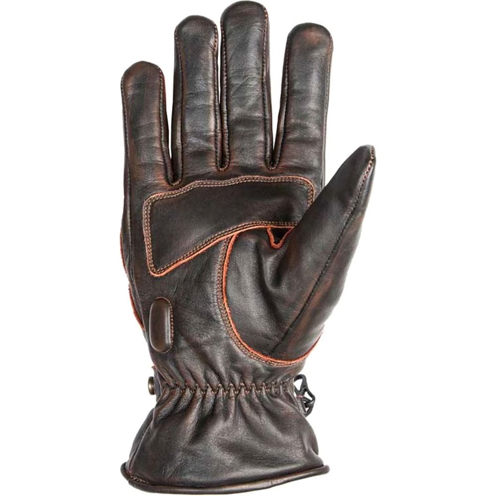 ByCity Elegant Leather Gloves Brown