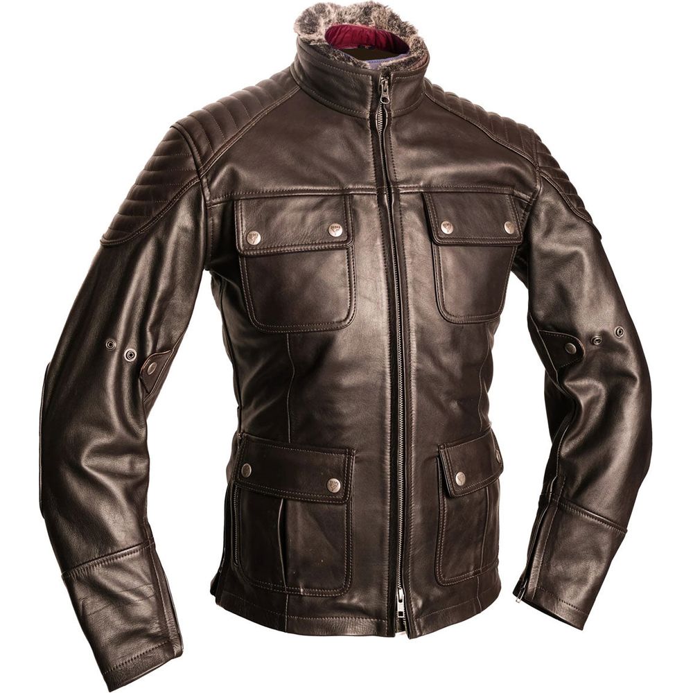 ByCity Legend 2 Leather Jacket Brown