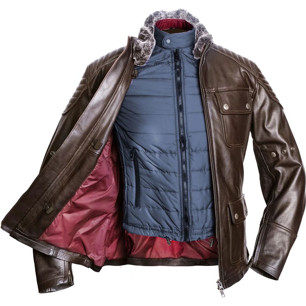 ByCity Legend 2 Leather Jacket Brown