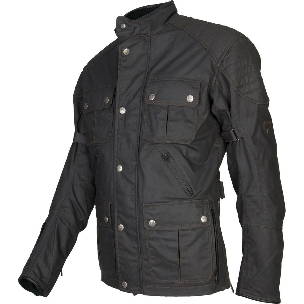 ByCity London 2 Waxed Cotton Jacket Black