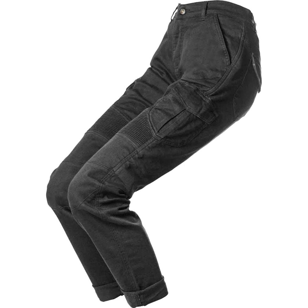 ByCity Mixed Ladies Cargo Jeans Black