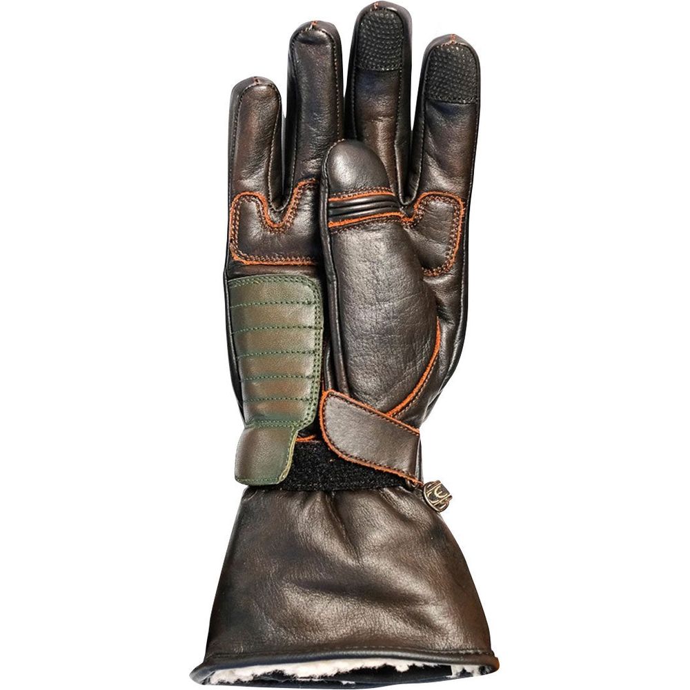 ByCity Oslo Leather Gloves Brown