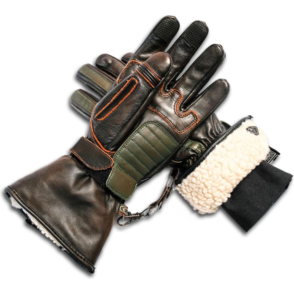 ByCity Oslo Leather Gloves Brown