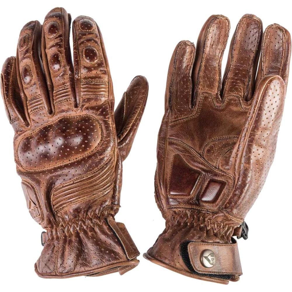 ByCity Retro 2 Leather Gloves Brown