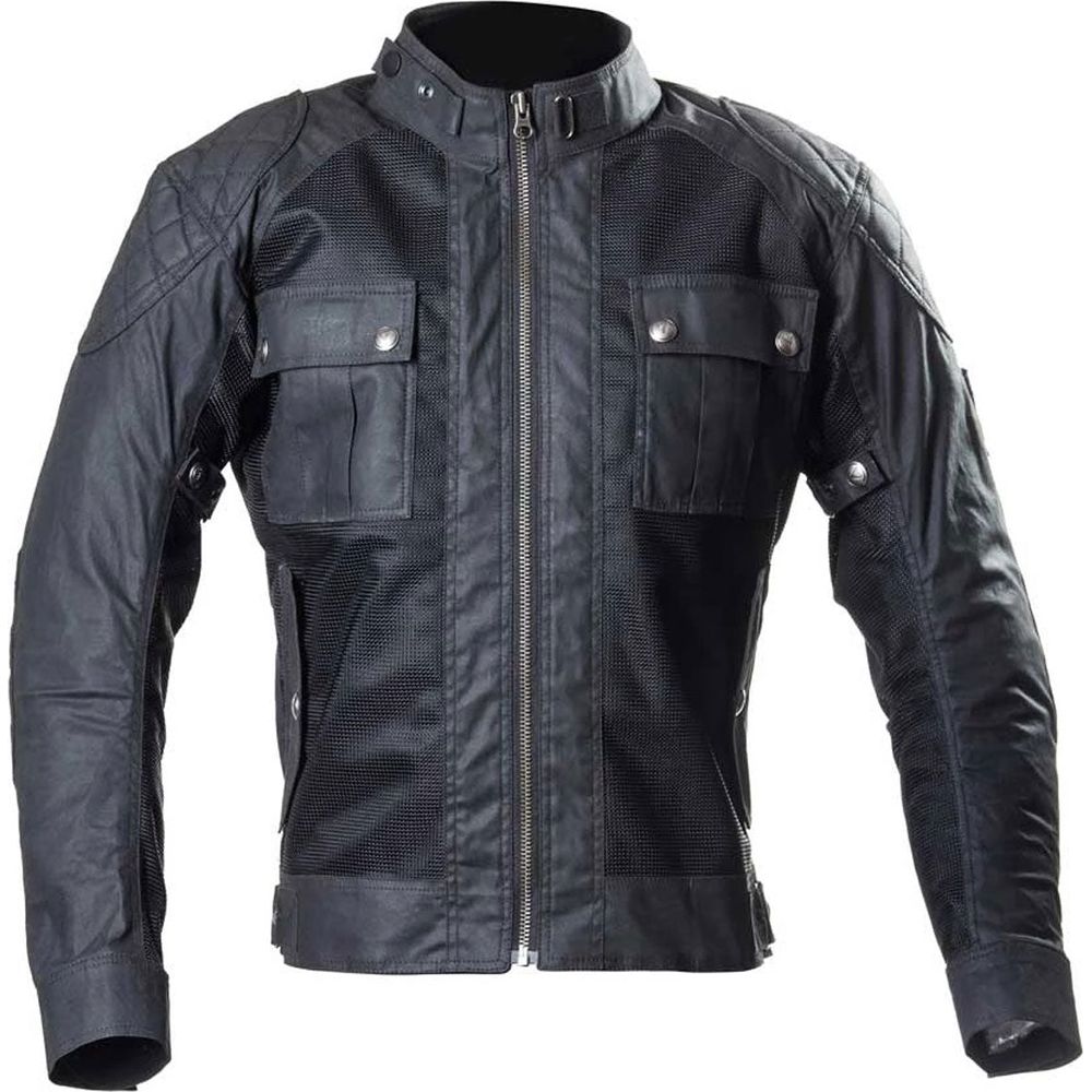 ByCity Teneree Venty 2 Waxed Cotton Jacket Black