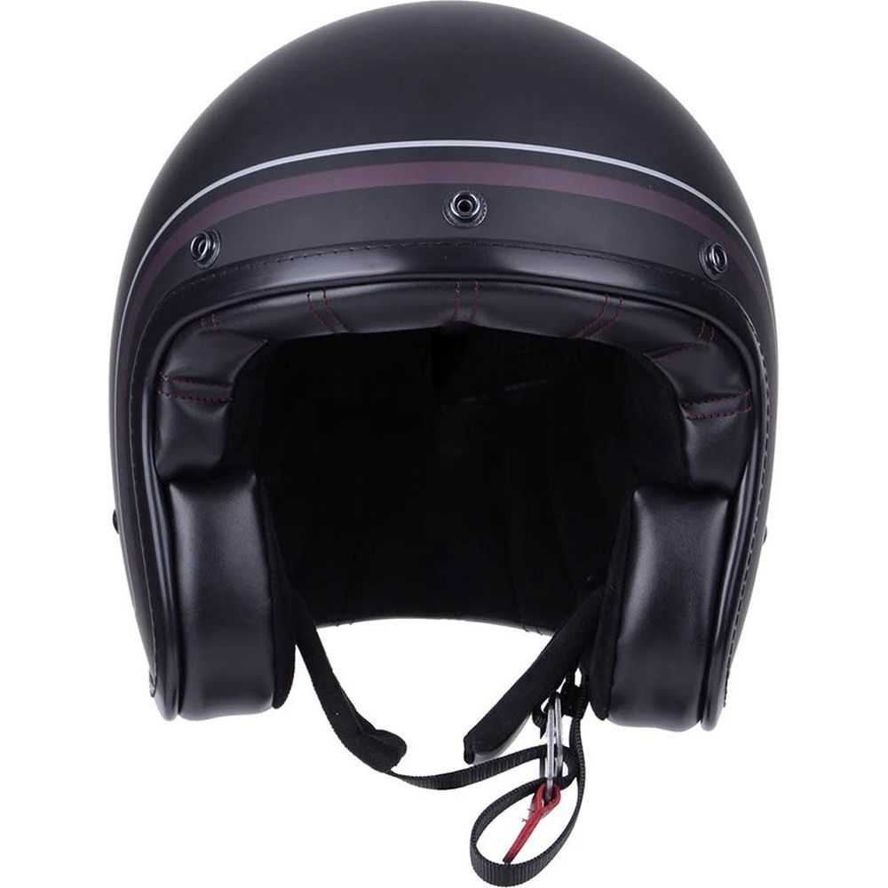 ByCity Two Strokes Open Face Helmet Black