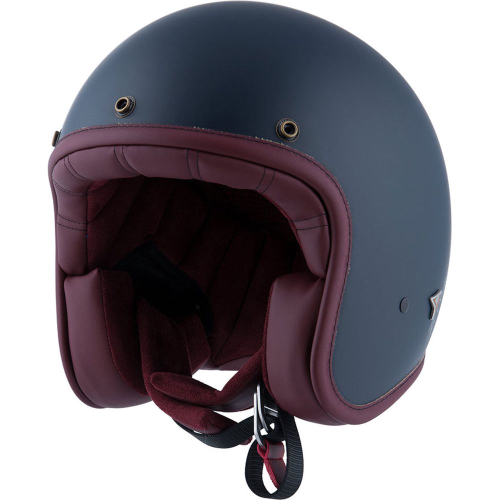 ByCity Two Strokes Open Face Helmet Matt Blue