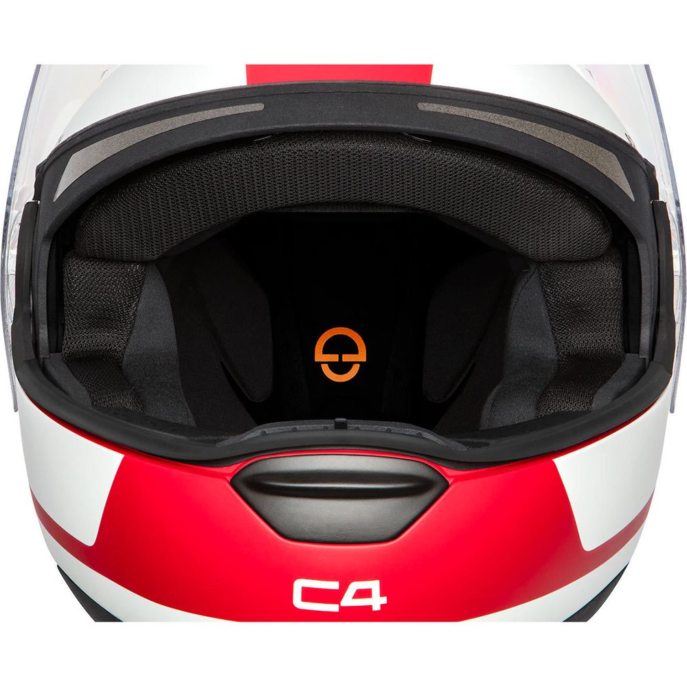 Schuberth C4 Flip Up Helmet Legacy Red