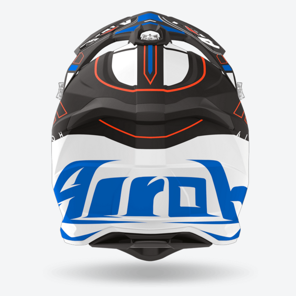 Airoh Strycker Skin 22.06 Motocross Helmet Matt Blue - FREE UK Shipping, FREE 365 Day Returns | Moto Central