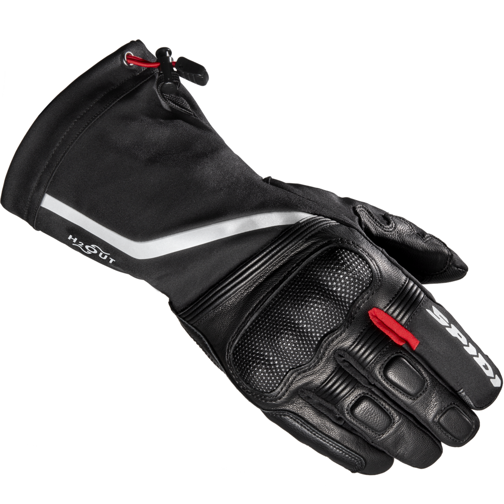 Spidi NK-6 CE Leather Gloves Black