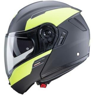 Caberg Levo Prospect Flip-Up Helmet Matt Black / Yellow