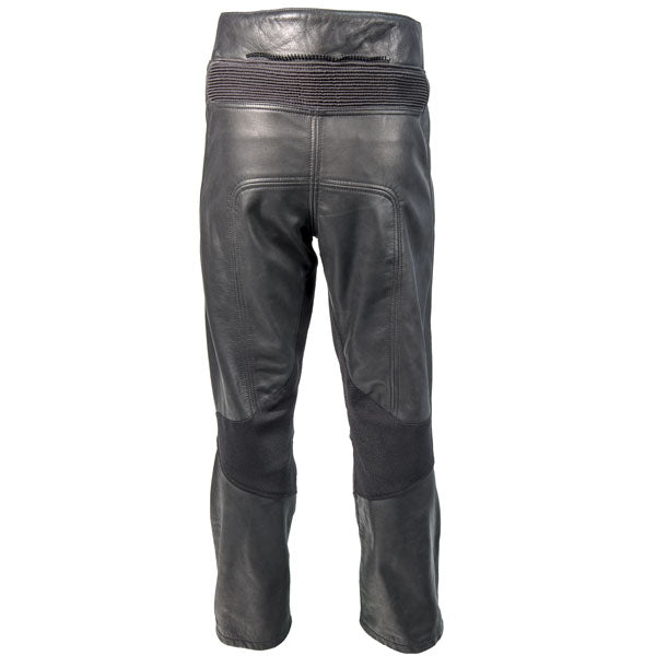 Richa Cafe Leather Trouser Black