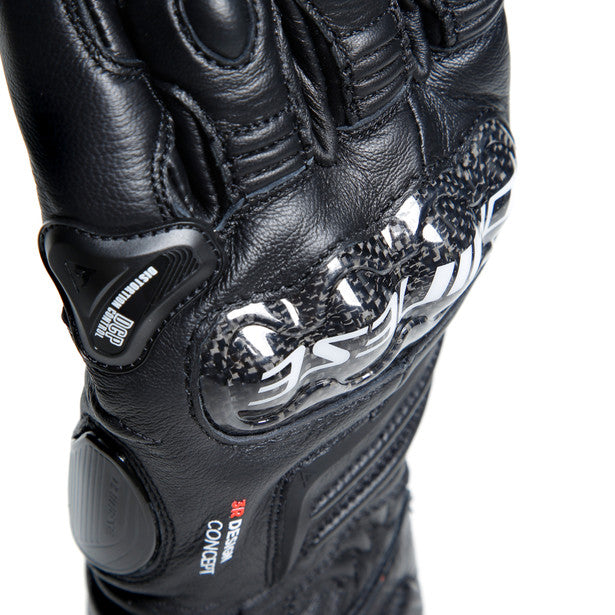 Dainese Carbon 4 Long Leather Gloves Black