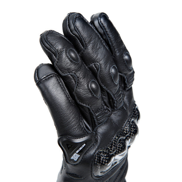 Dainese Carbon 4 Short Leather Gloves Black / Black