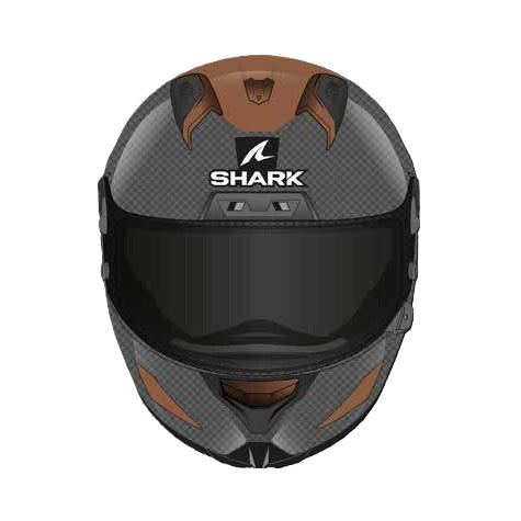 Shark Aeron Carbon Skin Carbon / Copper / Black