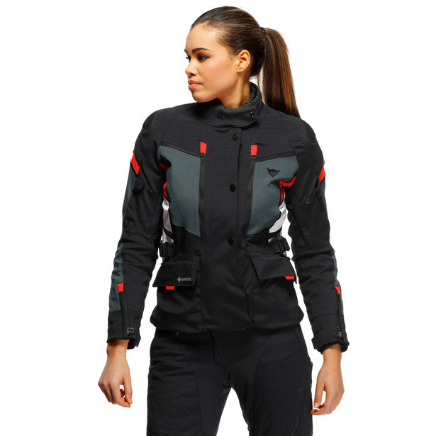 Dainese Carve Master 3 Ladies Touring Gore-Tex Jacket Black / Ebony / Lava Red