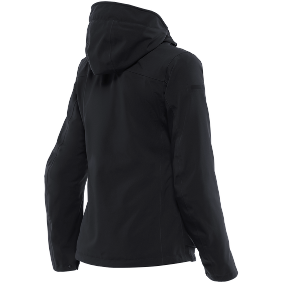 Dainese Centrale Absoluteshell Pro Ladies Hooded Textile Jacket Black