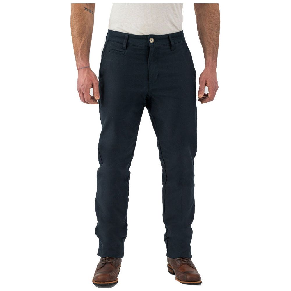 Rokker Chino Textile Trouser Navy