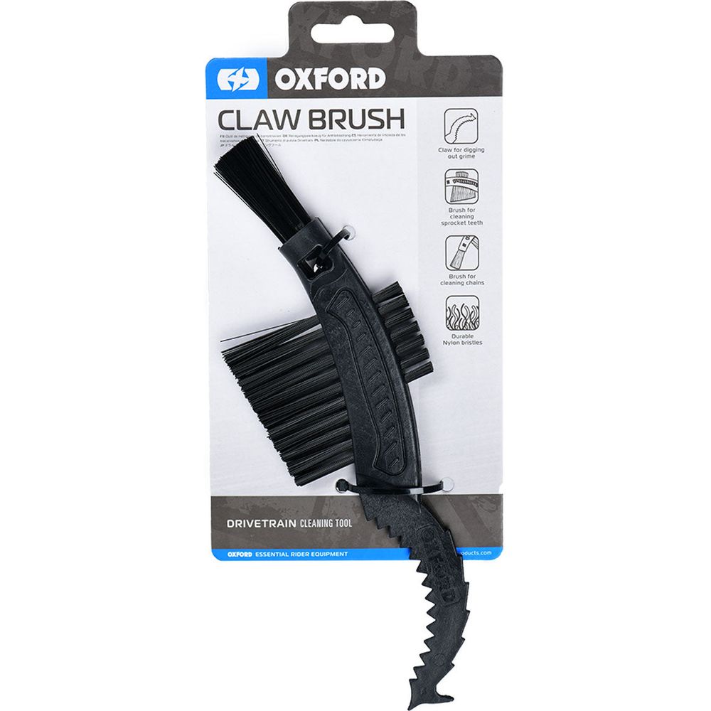 Oxford Claw Multi Purpose Cleaning Brush Black