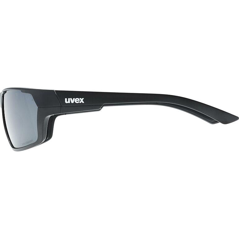 Uvex SP 233 Polarised Sunglasses Matt Black - FREE UK Shipping, FREE 365 Day Returns | Moto Central