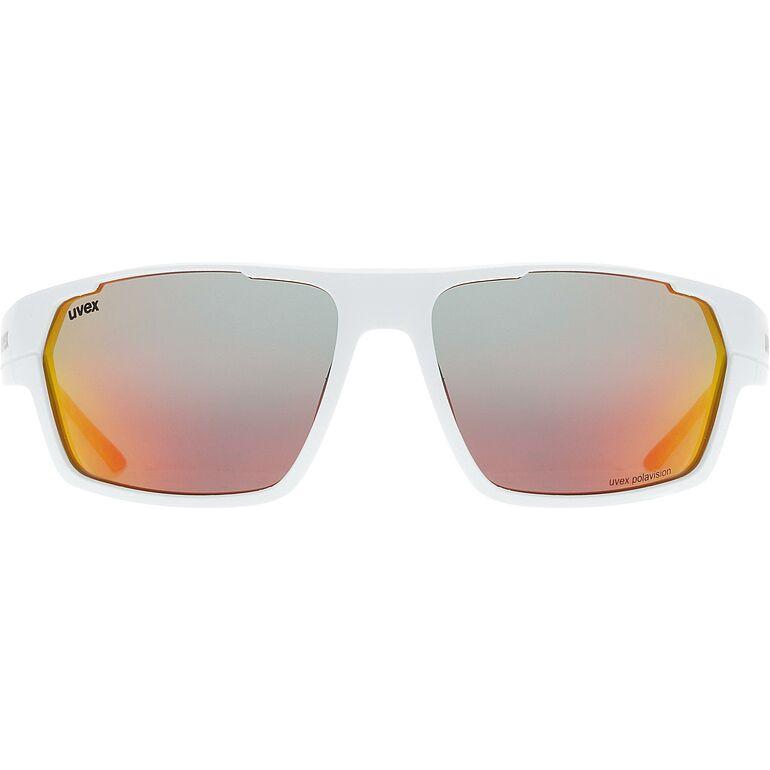 Uvex SP 233 Polarised Sunglasses Matt White