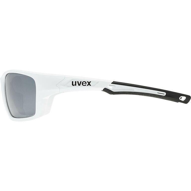 Uvex SP 232 Polarised Sunglasses Matt White