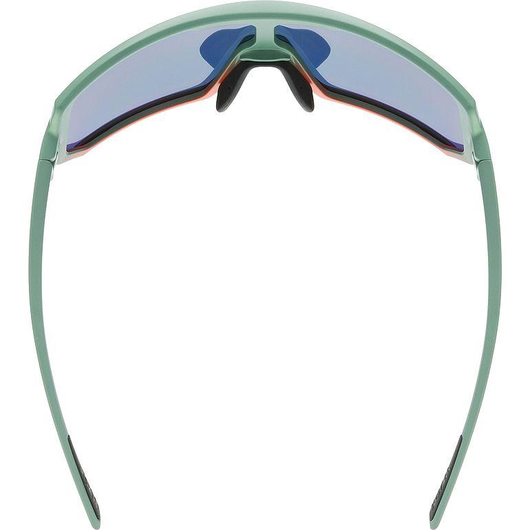 Uvex SP 235 Sunglasses Moss / Red